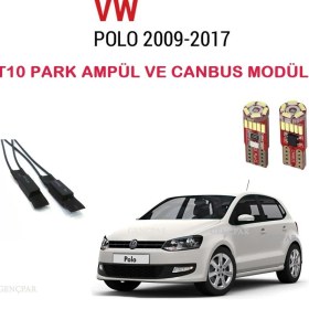 Resim Gpr Volkswagen Polo 6r T10 Plaka LED Lambası ve Canbus Modülü 