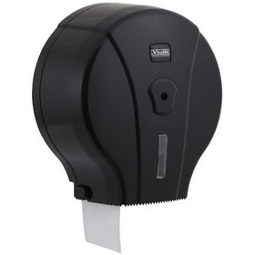 Resim Vialli Mj1b Mini Jumbo Tuvalet Kağıdı Dispenseri Siyah 