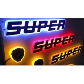 Resim Scania Super Yazı 24V Led 