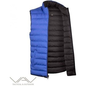 Resim Vav Wesrıt 01 Çift Taraflı Yelek Mavi-siyah - Xs Mavi - Siyah 