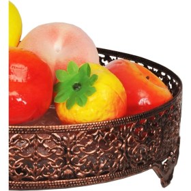 Resim Güven Avize Tepsi,meyvelik Hira 280 Siyah Bakır Patine 0053385 