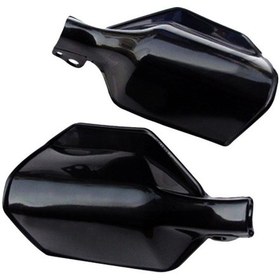 Resim Jms Handguard Kalkanı Yamaha Kawasaki Honda Suzuki Moto Dirt 22 MM Motosiklet El Koruması Siyah 