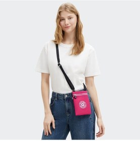 Resim Kipling Kıplıng Afia Lite Telefon Çantası Pembe Resort Pınk Combo Pembe 