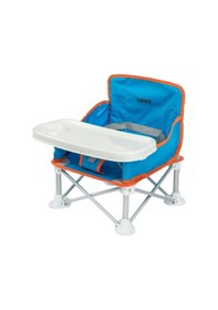Resim Deluxe Portatif Katlanabilir Mama Sandalyesi Mavi 