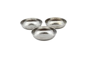 Resim Feyza Design Bakır 3'lü Kahvaltılık Seti, 13 Cm, Şık ve Dayanıklı Tasarım 