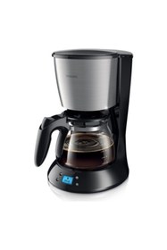 Resim Philips 5 Fincan Kahve Makinesi 50 Hz / 60 Hz F 1-2 L 220 - 240 V Plastik Çelik Siyah 