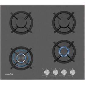 Resim Simfer 3032 Set Üstü Ocak Siyah 