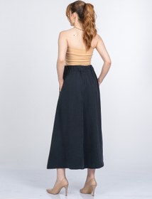 Resim MissVina Pure Lady Beli Lastikli Uzun Etek 