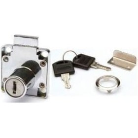 Resim Kare Çekmece Dolap Kilidi 