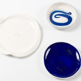 Resim Kobalt Meze Tabağı Seti 