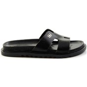 Resim Siyah Leather Kadın Terlik K04666013803 Siyah 