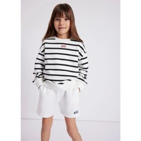 Resim Mavi Logo Baskılı Kız Çocuk Sweatshırt (M7S10038-900) 