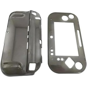 Resim KUJOBUY Black Hard Skin Case Cover for Nintendo Wii U Gamepad Remote Controller Scratch-resistant Protective Cover Controller Protection Video Games 