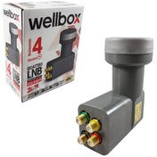 Resim Lnb Dörtlü Santral Gold 0.1Db 3D 4K Wellbox Wxl-104Qtr Diğer