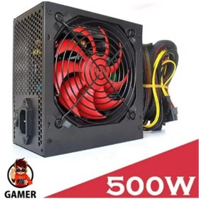 Resim J-TECH 500w Power Supply 12cm Geniş Fan Güç Kaynağı Platoon-pl-9261 