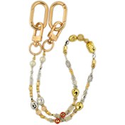 Resim Crimson Luxe Altın Kaplama Zirkon Taşlı Çanta Süsü – LuxCharm (Bag Charm) | Happyangels 