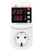 Resim Fortunelane Led Ekranlı Buzdolabı Koruma Soketi, Otomatik Ayarlama, 100-250v, Güvenli Kullanım Pano Prizi 