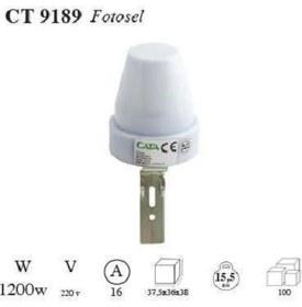 Resim Cata 1200 Watt 10 Amper Fotosel CT-9189 