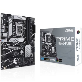 Resim Asus Prime B760-Plus 7200MHz (OC) DDR5 Soket 1700 M.2 HDMI DP VGA ATX Anakart 