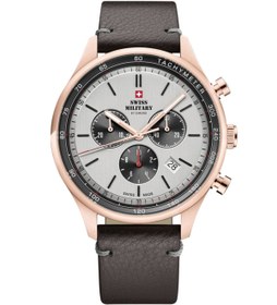 Resim Swiss Military By Chrono Swıss Mılıtary By Chrono Sm34081.09 Deri Kordon Erkek Kol Saati 