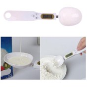 Resim Dijital Lcd Ekran Kaşık Şeklinde Gıda Ölçüm Aleti 500gr-0.1gr 