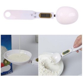 Resim Dijital Lcd Ekran Kaşık Şeklinde Gıda Ölçüm Aleti 500gr-0.1gr 
