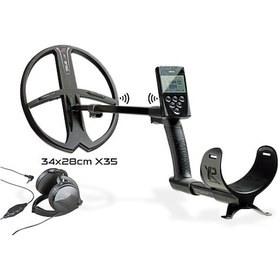 Resim Xp Deus Metal Dedektör - Ana Kontrol Ünitesi Fx03 Kablolu Kulaklık 34x28cm X35 Başlık İle 