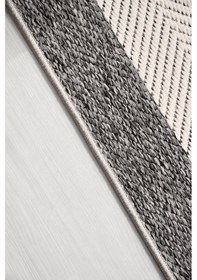 Resim Youdayhomecollection Mila -krem/antrasit - Mutfak,koridor-kaydırmaz Taban- Robot Süpürgeye Uyumlu-kolay Temizlenebilir-sisal - 100x100 