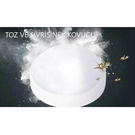 Resim Lambası Teras Lambası Artos 15W Yuvarlak Banyo Lambası 6400K Beyaz Işık Tavan Lambası (Beyaz) 