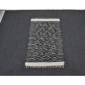 Resim Zehra Abla Halı Yeni El Dokuma Otantik Tiftik Yün Siirt Battaniyesi Kilim 5764 