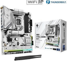 Resim Asrock B860 Steel Legend Wifi Lga1851 Ddr5 8666mhz+ Oc Atx Aaaa11asr0031 