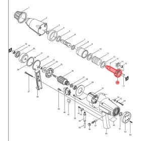 Resim Makita 6906 Mil Ürün Kodu 325322-0 