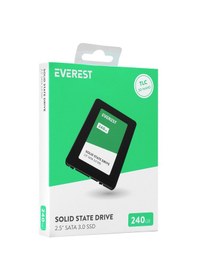 Resim Everest ES240SH 240 GB 2.5" SATA 3 520MB/420MB SMI + Hynix 3D Nand Flash SSD 