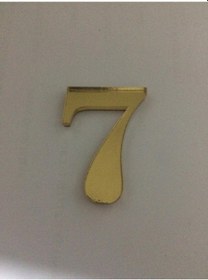 Resim Gendec 5 Cm Altın Sarı No:7 