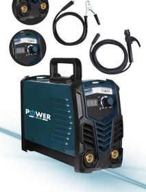 Resim POWER BLACK Germany Inventör 200 Amper Profesyonel Dijital Göstergeli Kaynak Makinesi 