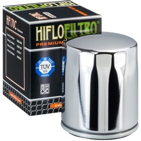 Resim Harley D. Xl 1200 V - Seventy Two 2013-2016 Hiflo Krom Yağ Filtre Mtnm 
