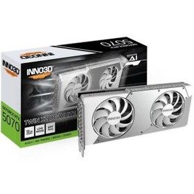 Resim INNO3D Rtx5070 12gb Twın X2 Oc N50702-12d7x-195064w Gddr7 192bit Hdmı Dp Pcıe 5.0 Beyaz 