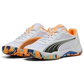 Resim Puma Nova Court Unisex Beyaz Voleybol Ayakkabı 10828702 