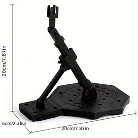 Resim MG Figür Standı Şeffaf Taban MG 1/100 Model Figürler için 