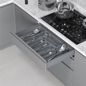 Resim Starax Gri Plastik Kaşıklık (S-2289-G) 