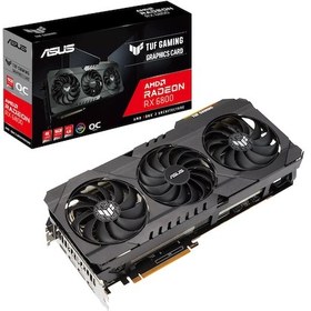 Resim Asus AMD Radeon RX 6800 TUF Gaming OC TUF-RX6800-O16G-GAMING 16 GB GDDR6 256 Bit Ekran Kartı 