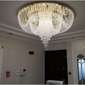 Resim apex avize Gold Özel Tasarım Çift Bolero Avize 121 cm 