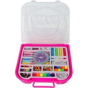 Resim Mesajlı Boncuklar Çantalı Takı Hobi Seti 