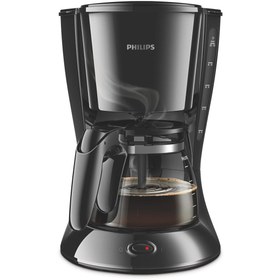 Resim Philips Günlük Kullanıma Uygun, Cam Sürahili, Otomatik Kapanma Özellikli Filtre Kahve Makinesi 