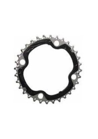 Resim Shimano 32t-ae Aynakol Dişlisi Fc-t521 Fc-m610/fc-t611/fc-t551 3x10 104mm Bcd 4 Kollu Siyah 