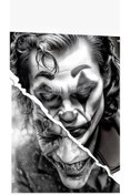 Resim aydın garage Joker Kapı Direk Kaplama Folyosu BASKILI STİCKER Sağ-Sol 2 Adet 22*50 CM 