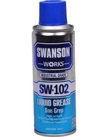 Resim SWANSON WORKS Sıvı Gres Yağı Rulman Dişli Yağlama Zincir Yağlayıcı Sprey 400 ml 