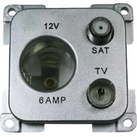 Resim Westacc Çok Fonksiyonlu 12V Priz (Gümüş) 