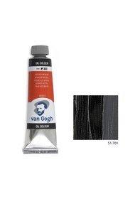 Resim Talens Van Gogh Yağlı Boya 40 ML Seri 1 701 Ivory Black 
