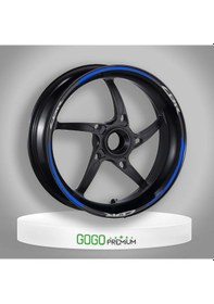 Resim Reflektör Mavi Honda Cbr Uyumlu 1 Set Jant Şeridi Çok Renkli 